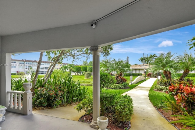 3501 NW 47th Ave Unit 515, Lauderdale Lakes, FL 33319 - view of patio / terrace