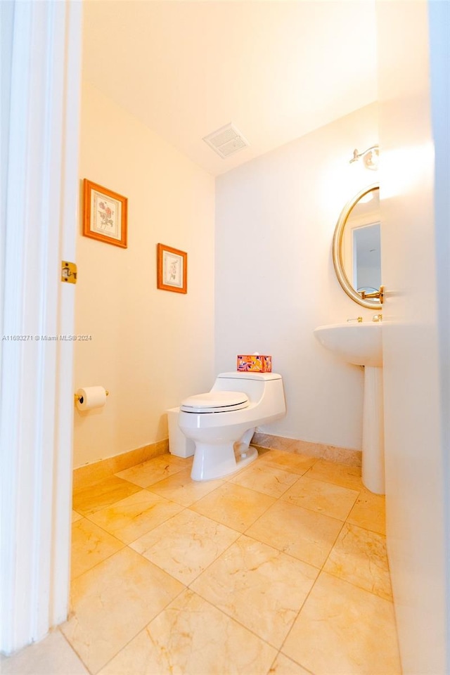 9595 Collins Ave Unit N9-C, Surfside, FL 33154 - half bathroom featuring toilet
