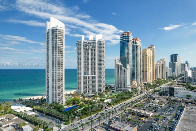 18201 Collins Ave Unit 1002, Sunny Isles Beach, FL 33160 - skyline view with a large body of water