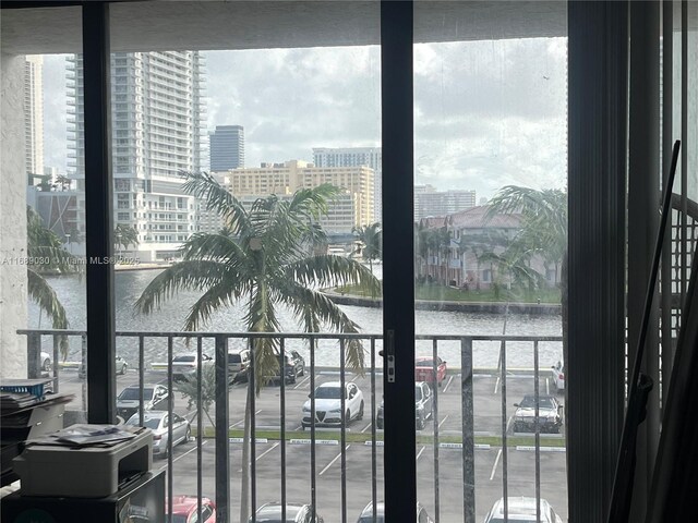 200 Leslie Dr Unit 324, Hallandale Beach, FL 33009 - balcony with a water view