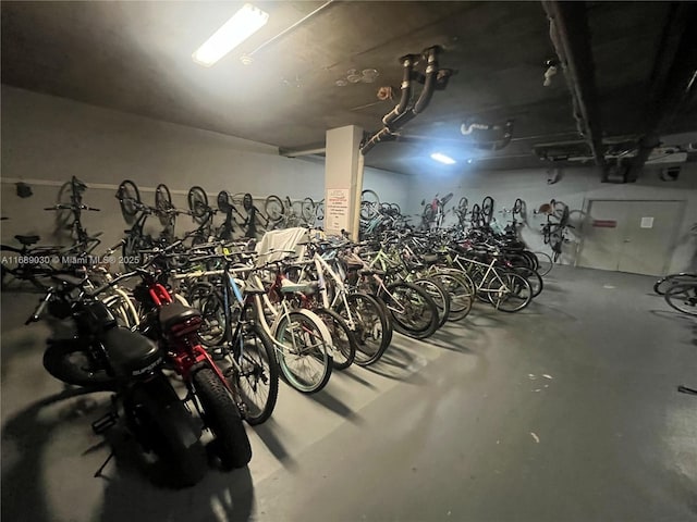 200 Leslie Dr Unit 324, Hallandale Beach, FL 33009 - garage with bike storage