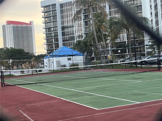200 Leslie Dr Unit 324, Hallandale Beach, FL 33009 - view of tennis court featuring fence