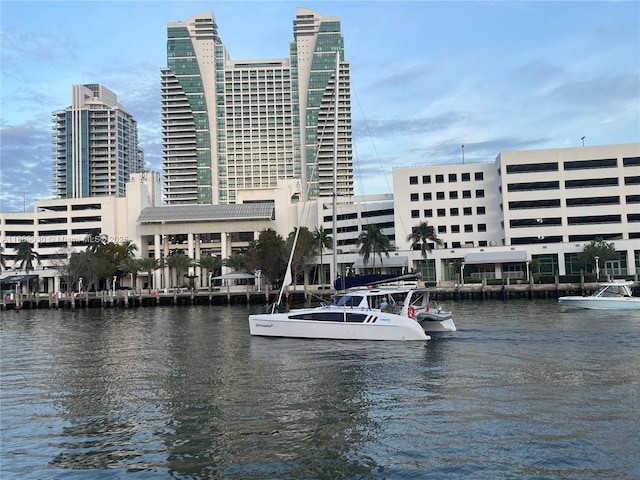 200 Leslie Dr Unit 324, Hallandale Beach, FL 33009 - water view featuring nearby urban area