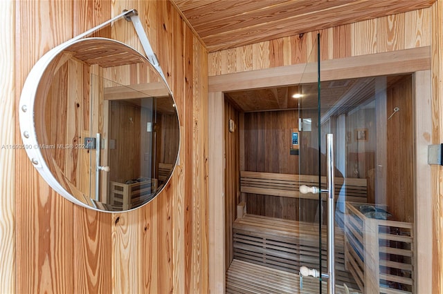 view of sauna / steam room