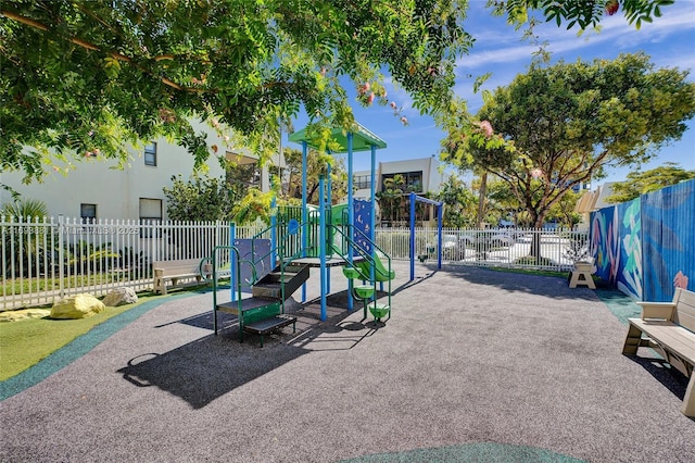 view of playground