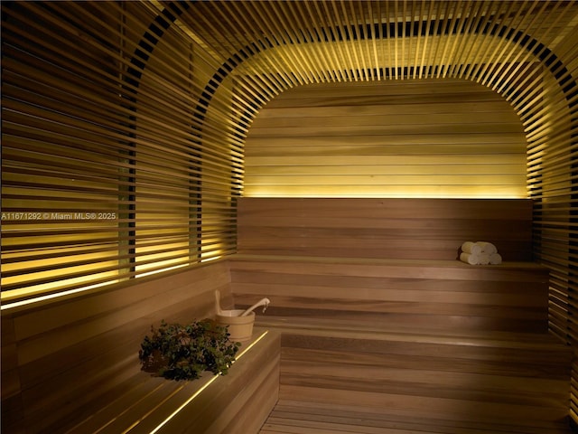 view of sauna / steam room