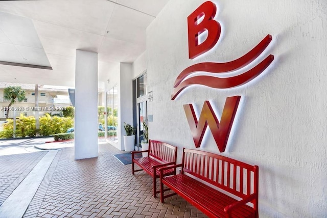 2602 E Hallandale Beach Blvd Unit R1606, Hallandale Beach, FL 33009 - view of patio