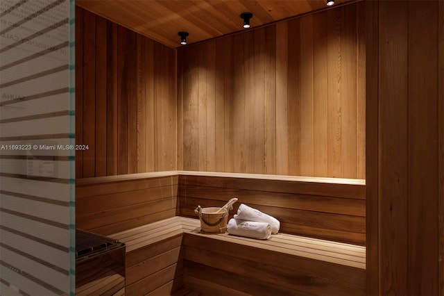 view of sauna / steam room