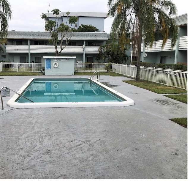 view of pool