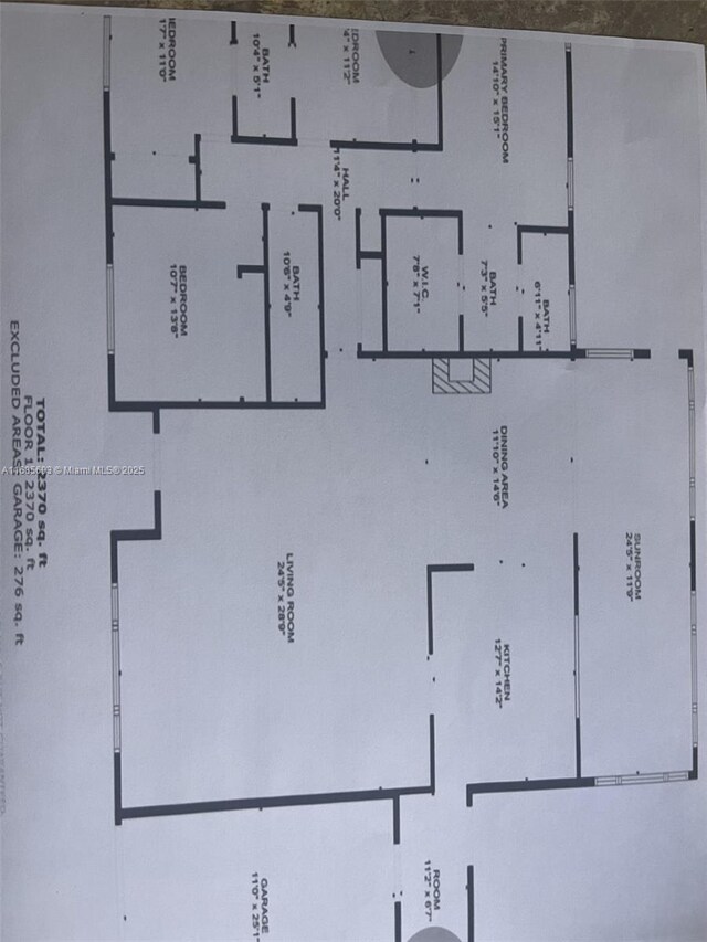 8925 SW 11th St, Miami, FL 33174 - floor plan / room layout