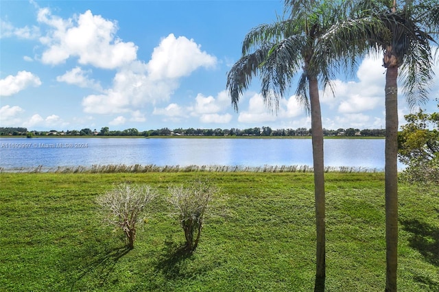 property view of water