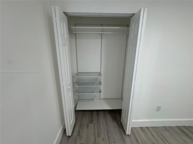 view of closet