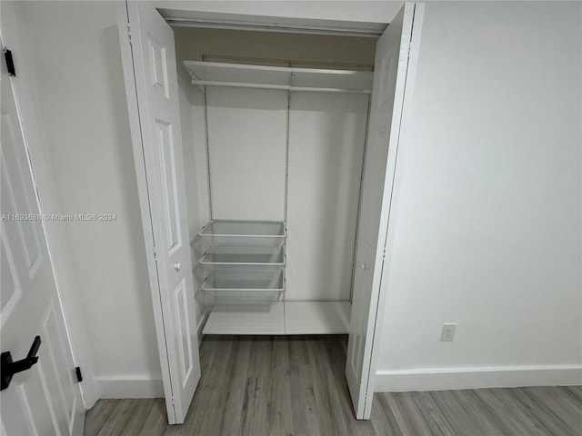 view of closet