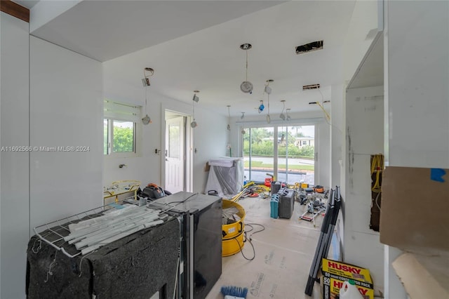 2537 Marathon Ln, Fort Lauderdale, FL 33312 - kitchen featuring plenty of natural light and decorative light fixtures