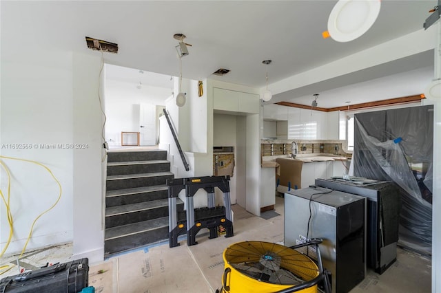 2537 Marathon Ln, Fort Lauderdale, FL 33312 - living area with stairway