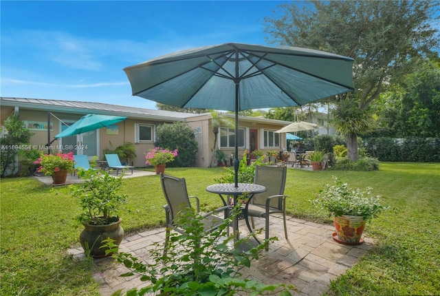 view of patio