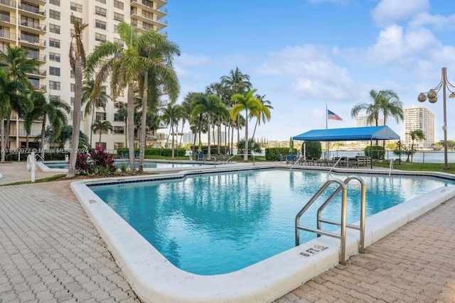 view of pool