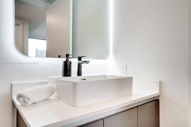 227 NE 2nd St Unit 1705, Miami, FL 33132 - bathroom with vanity