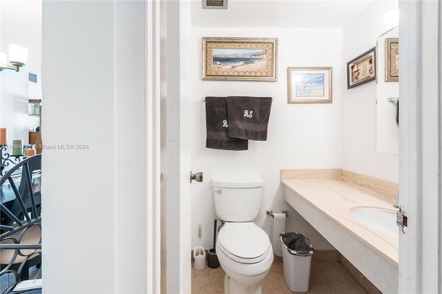 bathroom with toilet