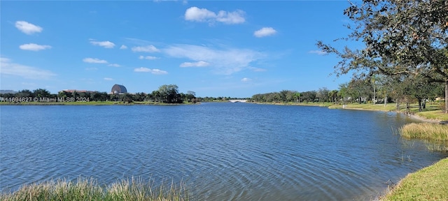 property view of water