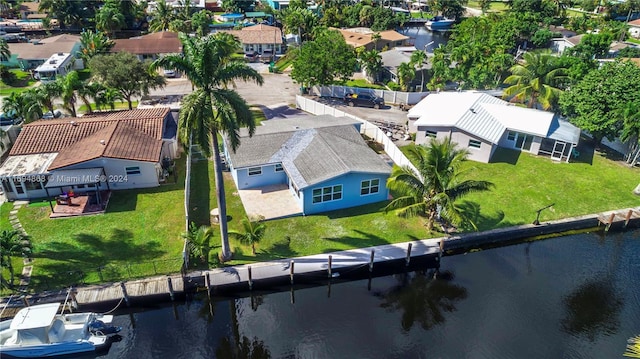 4450 SW 34th Dr, Dania Beach, FL 33312 - aerial view of residential area with a large body of water