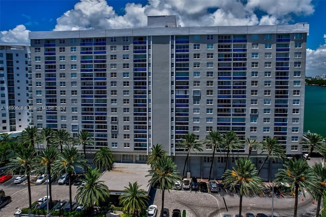 view of property featuring a water view