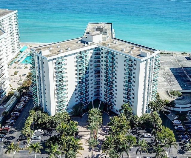 3901 S Ocean Dr Unit 2J, Hollywood, FL 33019 - view of apartment building / complex with a water view