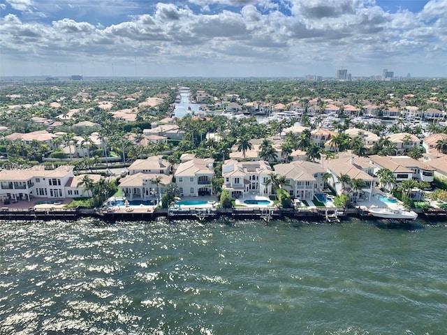 1500 S Ocean Dr Unit 17E, Hollywood, FL 33019 - aerial perspective of suburban area with a nearby body of water