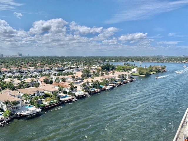 1500 S Ocean Dr Unit 17E, Hollywood, FL 33019 - aerial perspective of suburban area with a large body of water