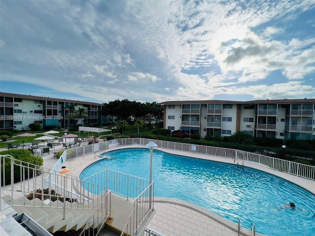 view of swimming pool