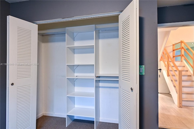 view of closet