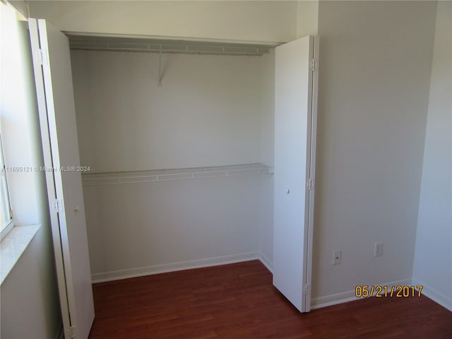 view of closet