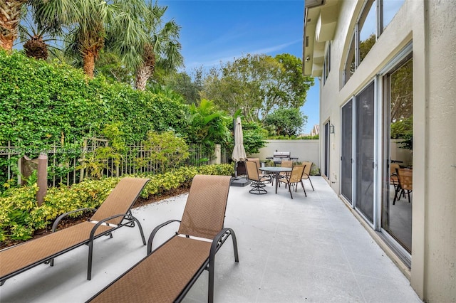 view of patio / terrace