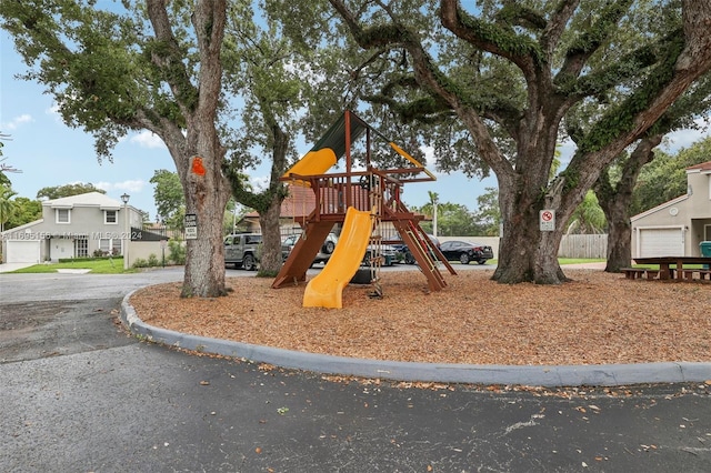 view of playground