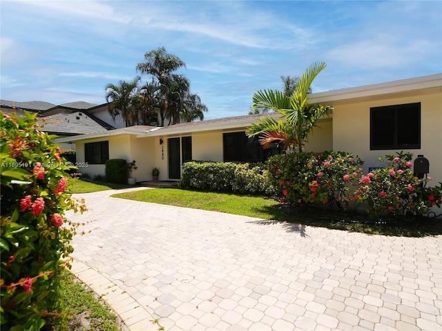 view of ranch-style house