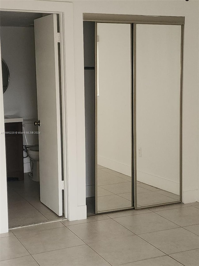 view of closet