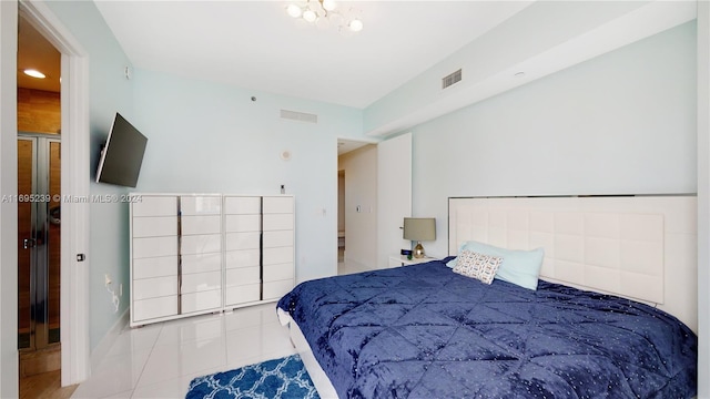 15811 Collins Ave Unit 504, Sunny Isles Beach, FL 33160 - tiled bedroom with recessed lighting