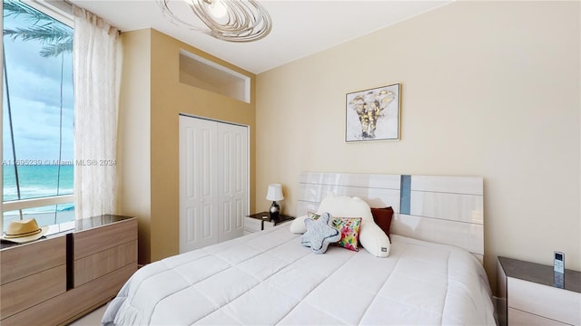 15811 Collins Ave Unit 504, Sunny Isles Beach, FL 33160 - bedroom featuring a closet