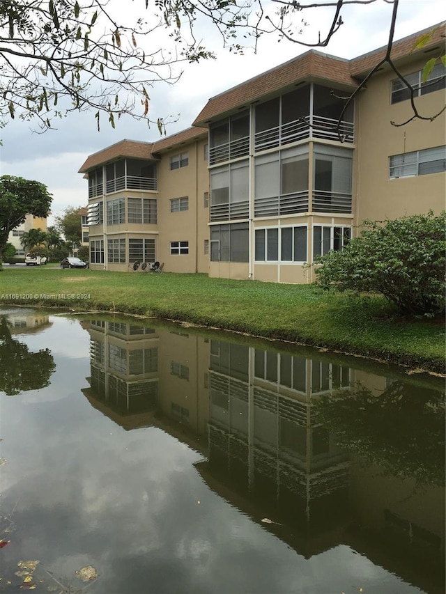 5051 W Oakland Park Blvd Unit 302, Lauderdale Lakes, FL 33313 - view of property with a water view