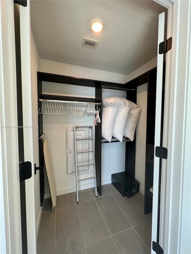 view of tiled bedroom