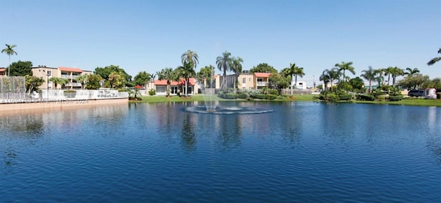 property view of water