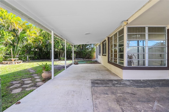 view of patio