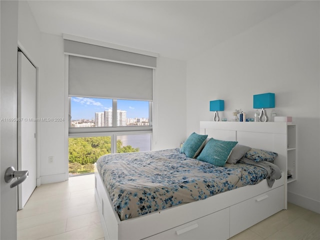 16385 Biscayne Blvd Unit 1615, North Miami Beach, FL 33160 - bedroom with access to exterior and a city view