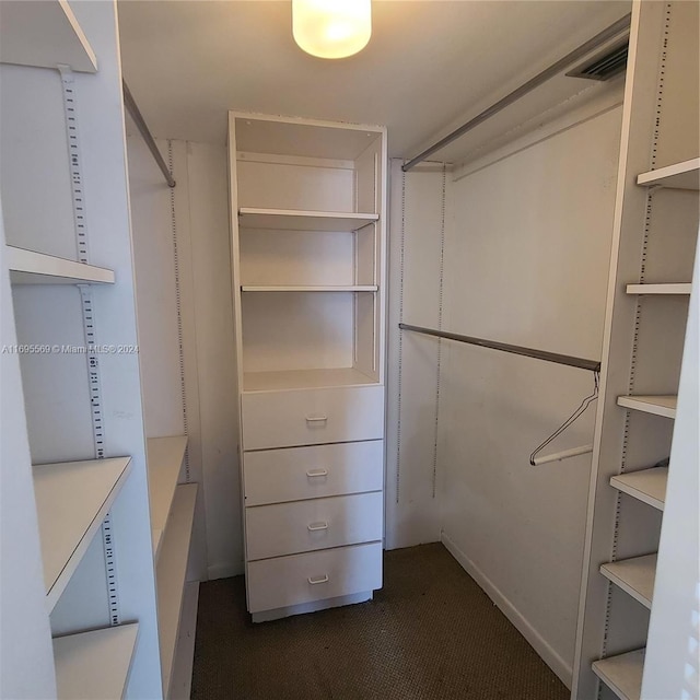 3564 Magellan Cir Unit 211-1, Aventura, FL 33180 - spacious closet featuring dark carpet