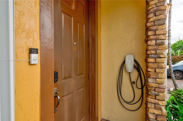 view of property entrance