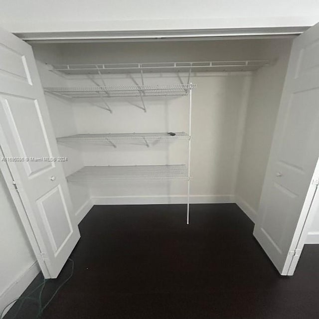 view of closet