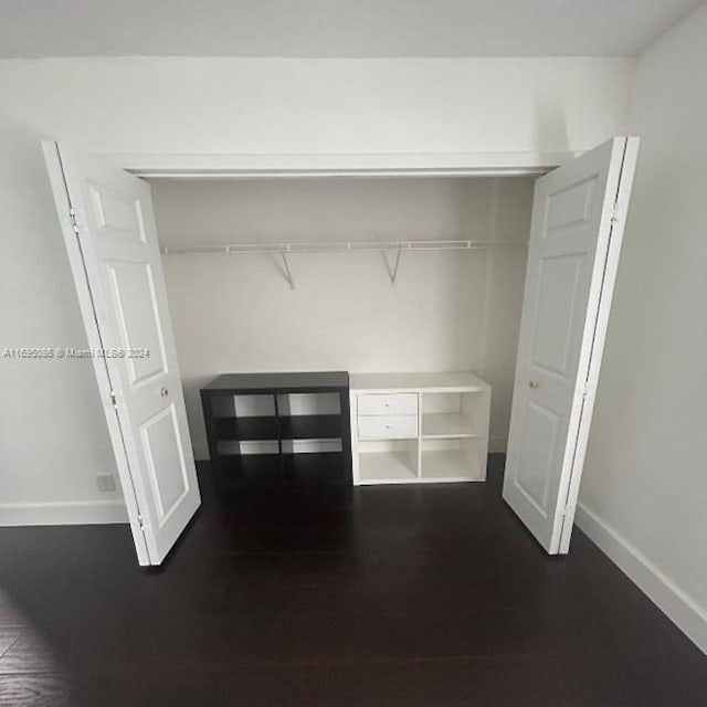 view of closet