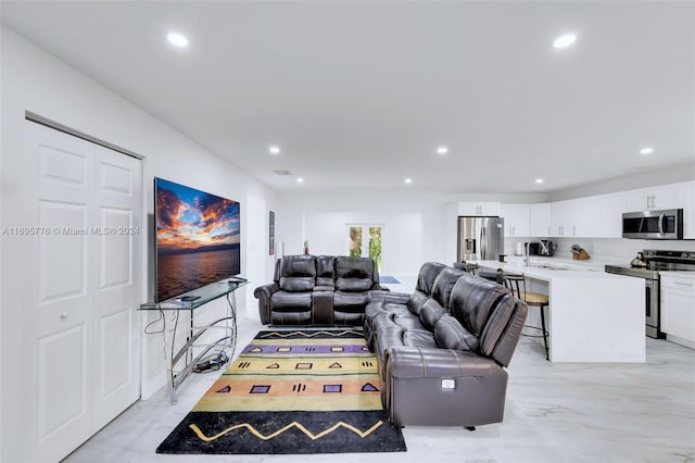 view of living room