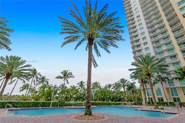 view of swimming pool