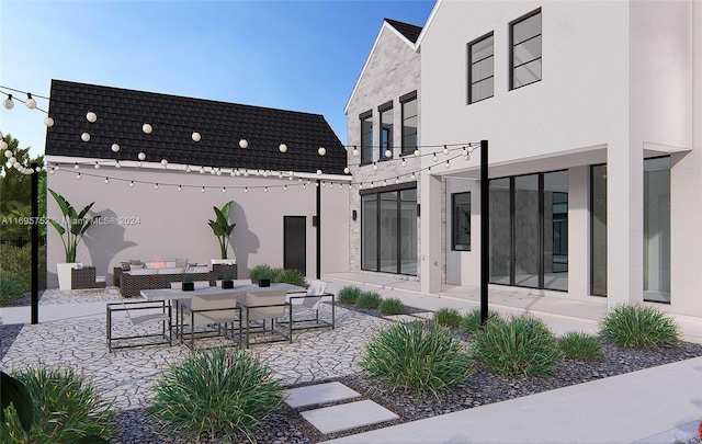 16684 SW 59th Ct, Southwest Ranches, FL 33331 - view of patio / terrace with outdoor dining area